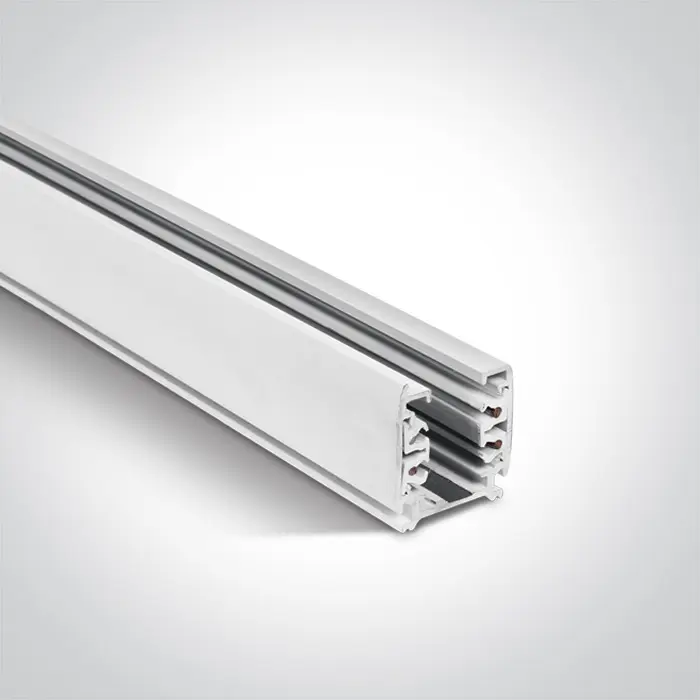 3-Phasen Stromschienensystem Weiss – Bild 1