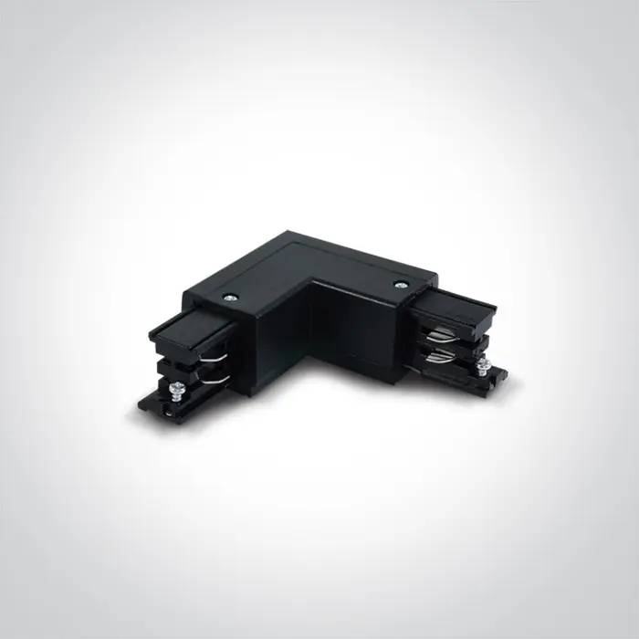 L-Verbinder für 3-Phasen Schienensystem Schwarz – Bild 1