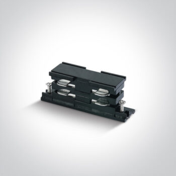 Linearverbinder für 3-Phasen Schienen-System Schwarz