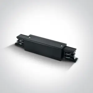 Linearverbinder für 3-Phasen Schienensystem Schwarz