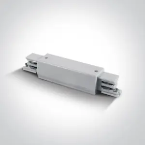 Linearverbinder für 3-Phasen Schienensystem Weiss