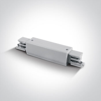 Linearverbinder für 3-Phasen Schienensystem Weiss