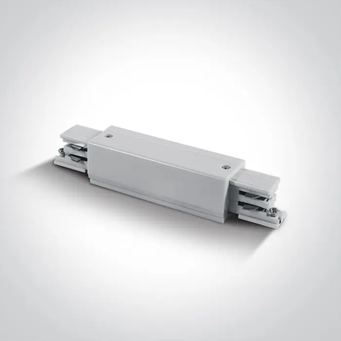 Linearverbinder für 3-Phasen Schienensystem Weiss – Bild 1
