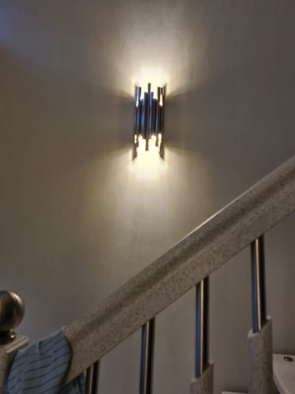 Wandleuchte-LED ORGANIC Chrom