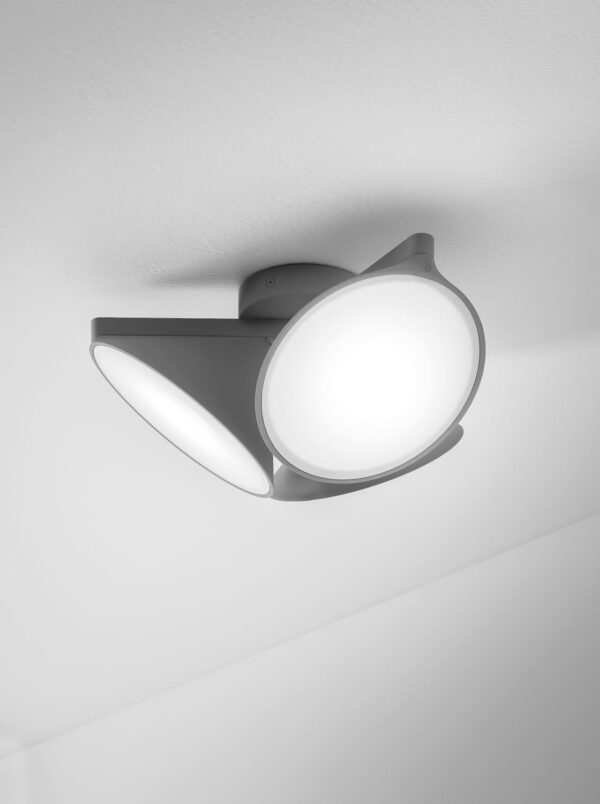 Moderne dreiflammige LED-Deckenleuchte Orchid Axo Light