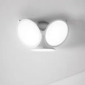 Moderne dreiflammige LED-Deckenleuchte Orchid Axolight – Bild 8