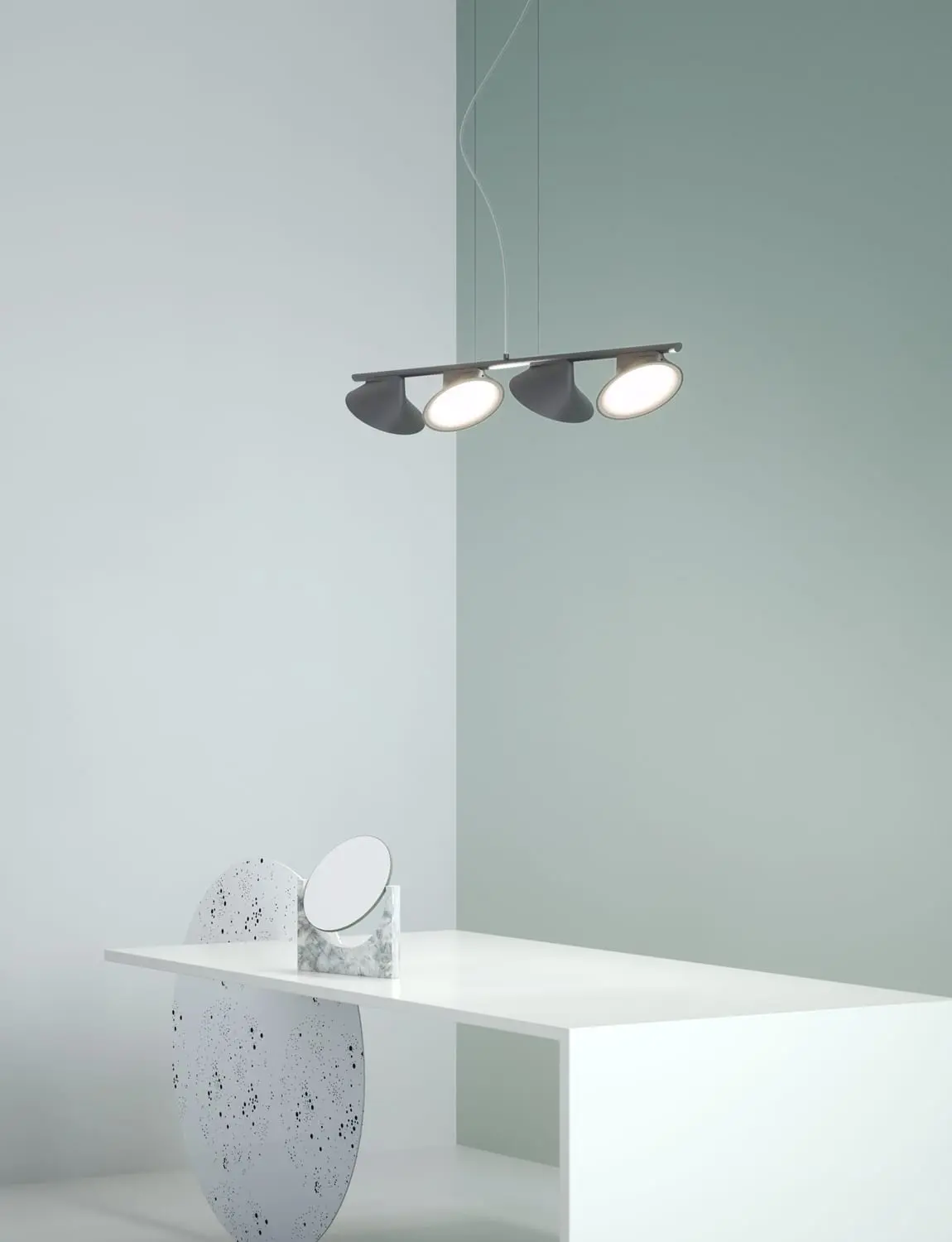Extravagante vierflammige LED-Hängeleuchte Orchid Axo Light – Bild 7