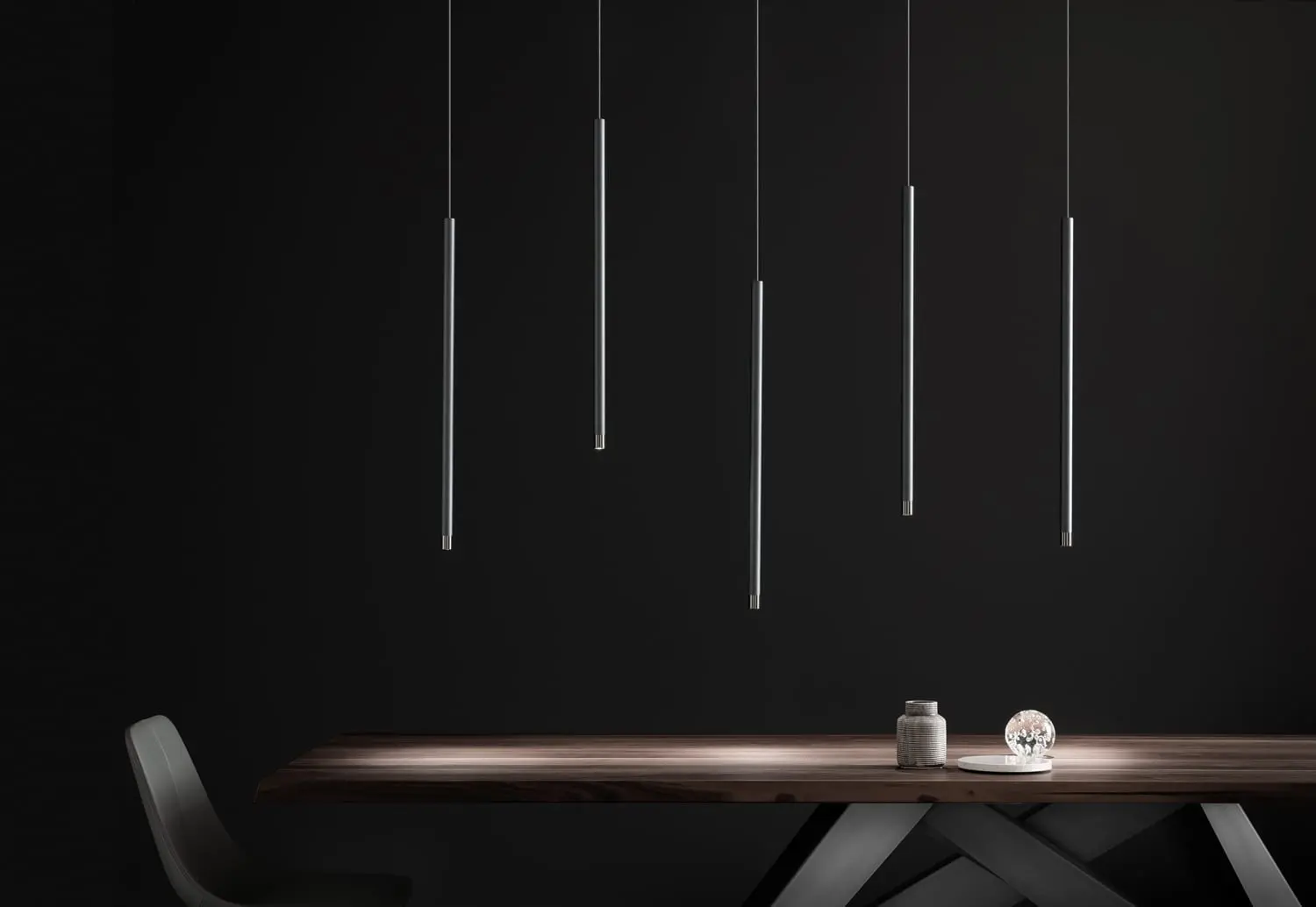 Elegante Led-Hängeleuchte Aufbau-oder Einbauversion Virtus Axo Light – Bild 3