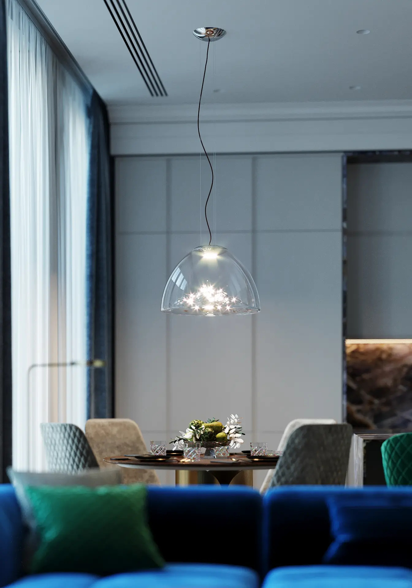 Einzigartige LED-Hängeleuchte Mountain View Axo Light – Bild 19