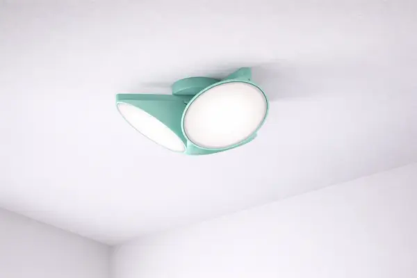 Moderne dreiflammige LED-Deckenleuchte Orchid Axolight