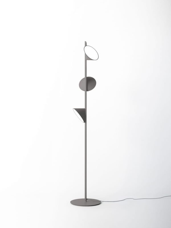 Stilvolle dreiflammige LED-Stehleuchte Orchid Axo Light