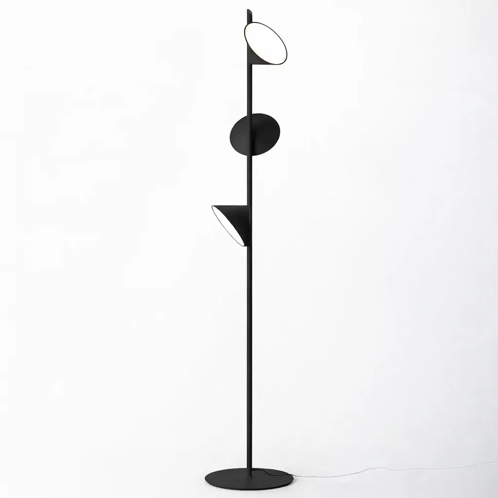 Stilvolle dreiflammige LED-Stehleuchte Orchid Axolight – Bild 3