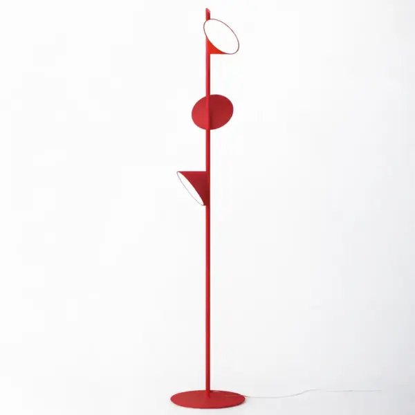 Stilvolle dreiflammige LED-Stehleuchte Orchid Axolight