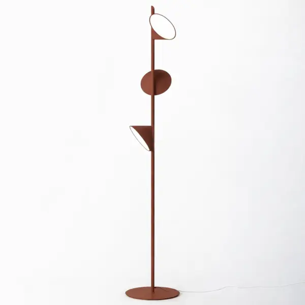 Stilvolle dreiflammige LED-Stehleuchte Orchid Axolight
