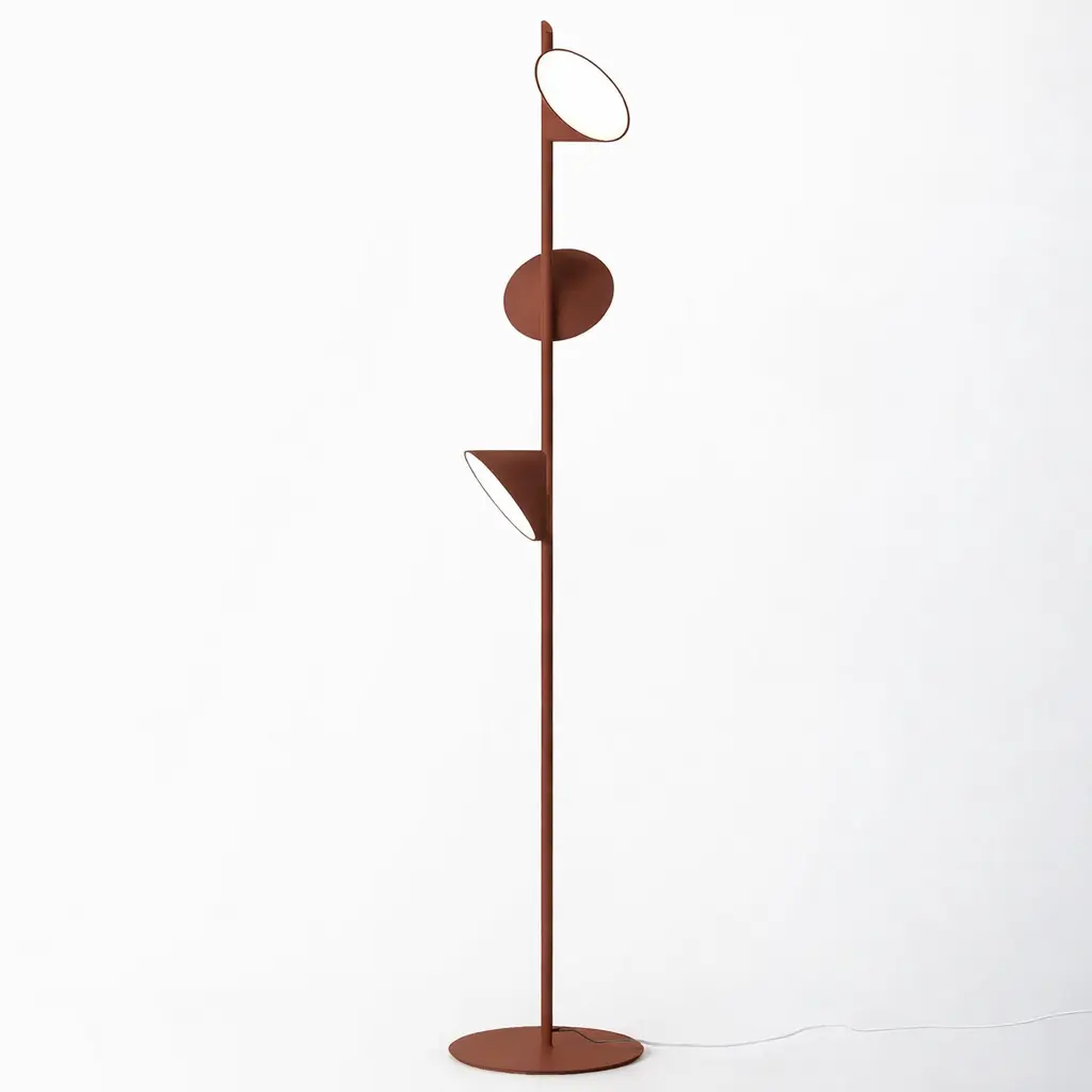 Stilvolle dreiflammige LED-Stehleuchte Orchid Axolight – Bild 10