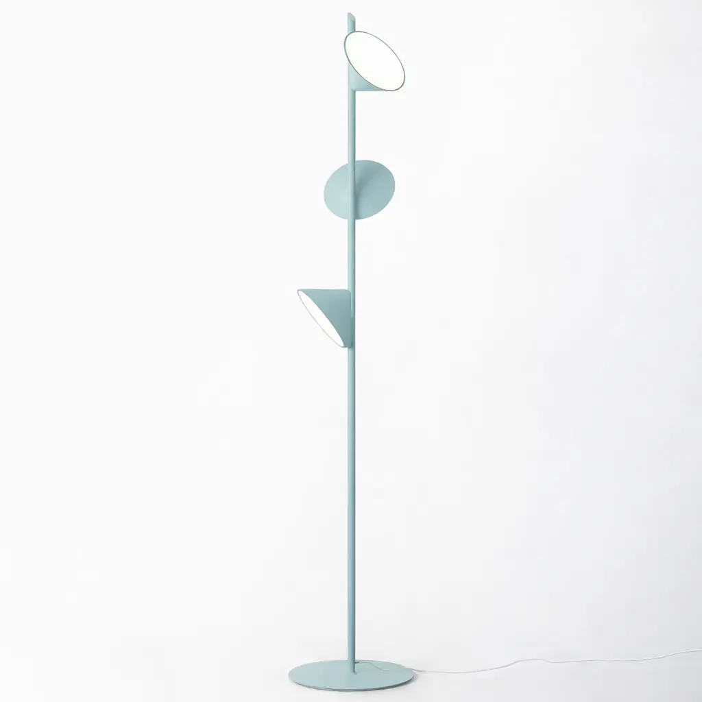 Stilvolle dreiflammige LED-Stehleuchte Orchid Axolight – Bild 7