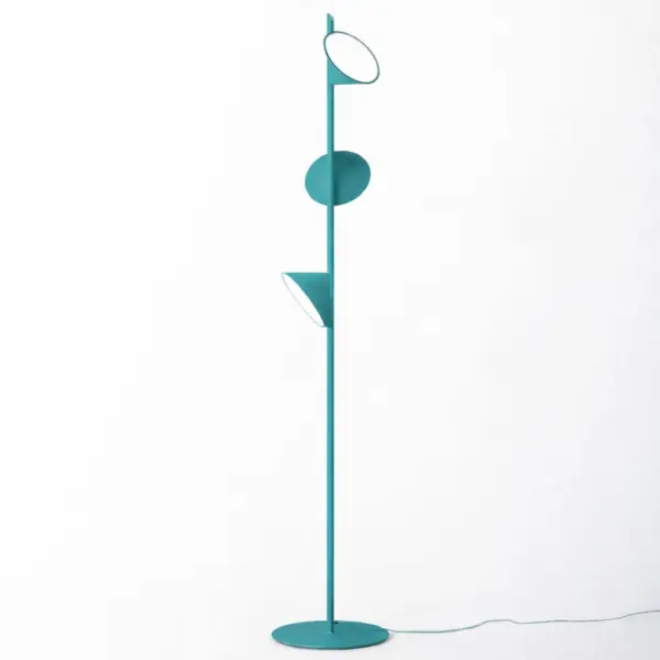 Stilvolle dreiflammige LED-Stehleuchte Orchid Axolight