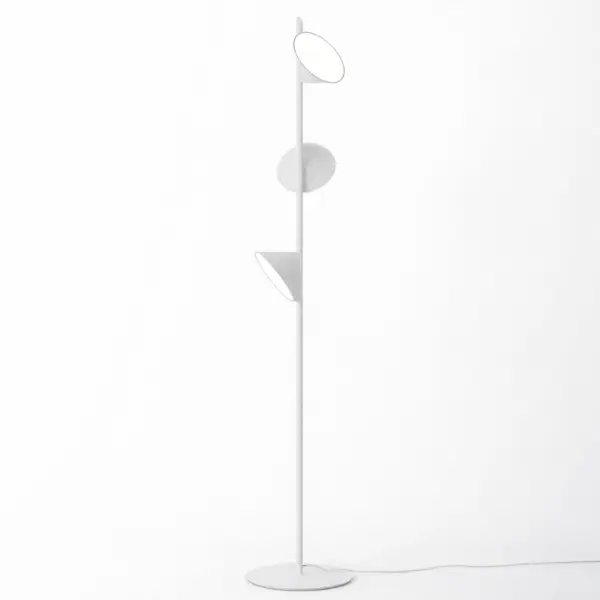 Stilvolle dreiflammige LED-Stehleuchte Orchid Axolight