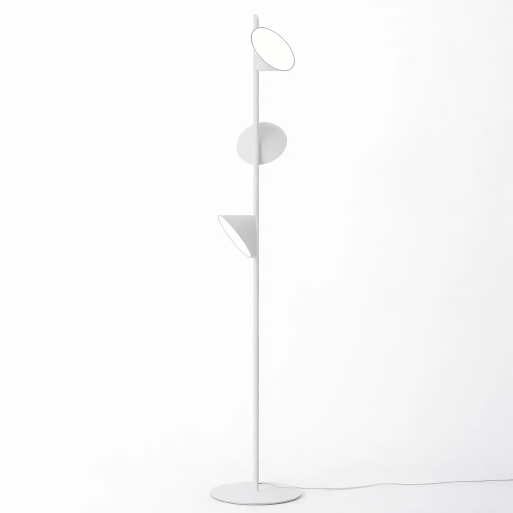 Stilvolle dreiflammige LED-Stehleuchte Orchid Axolight – Bild 5
