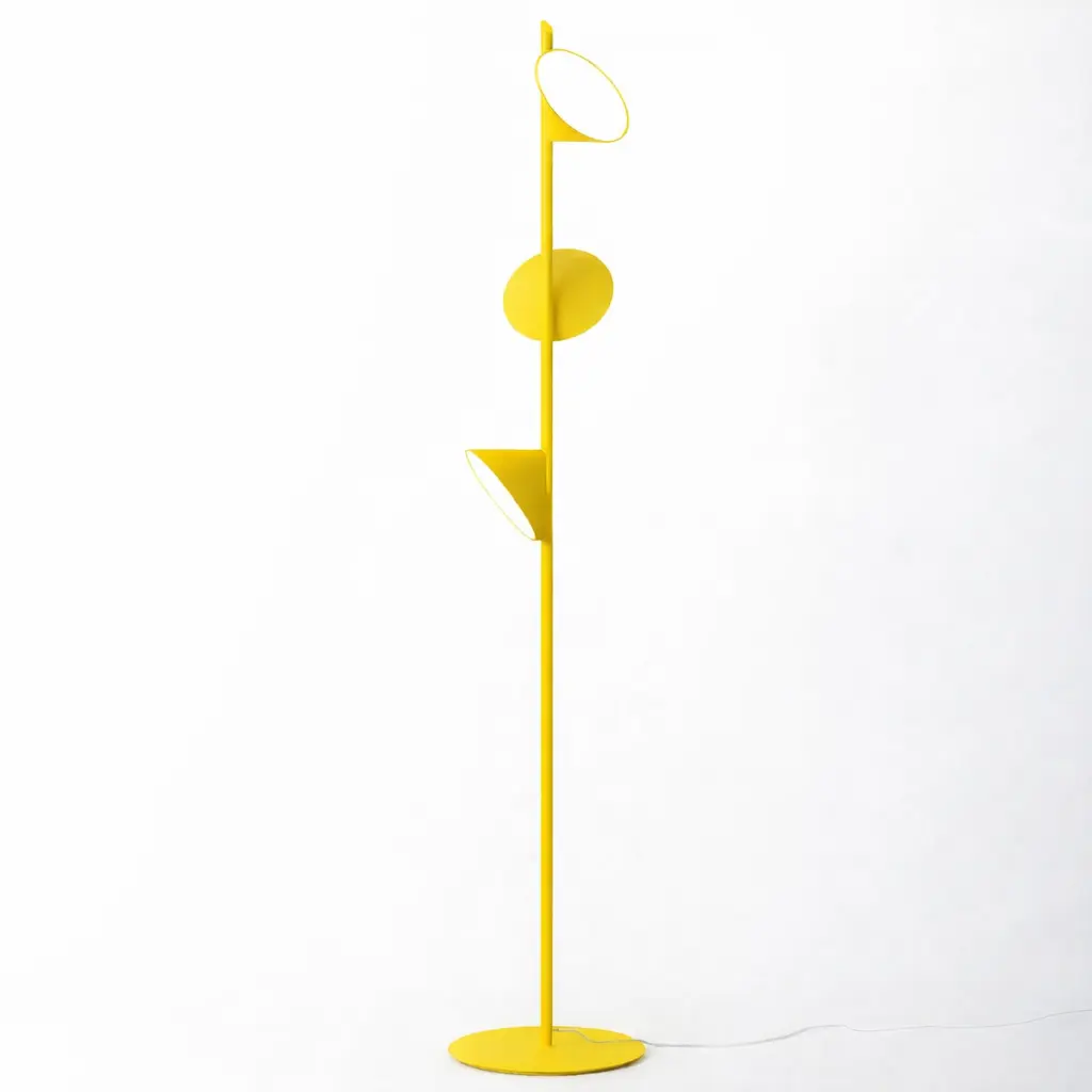 Stilvolle dreiflammige LED-Stehleuchte Orchid Axolight – Bild 4