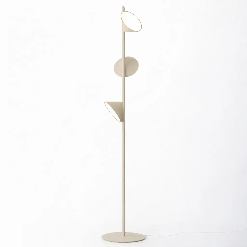 Stilvolle dreiflammige LED-Stehleuchte Orchid Axolight – Bild 15