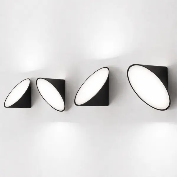 Moderne einflammige LED-Wand-/Deckenleuchte Orchid Axolight