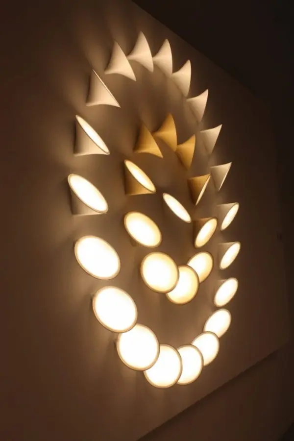 Moderne einflammige LED-Wand-/Deckenleuchte Orchid Axolight