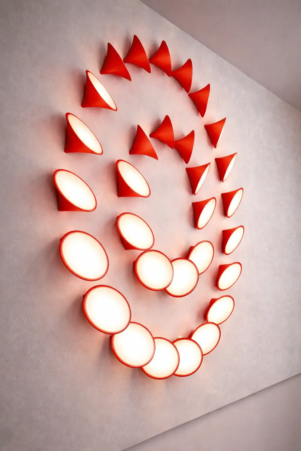 Moderne einflammige LED-Wand-/Deckenleuchte Orchid Axolight – Bild 4
