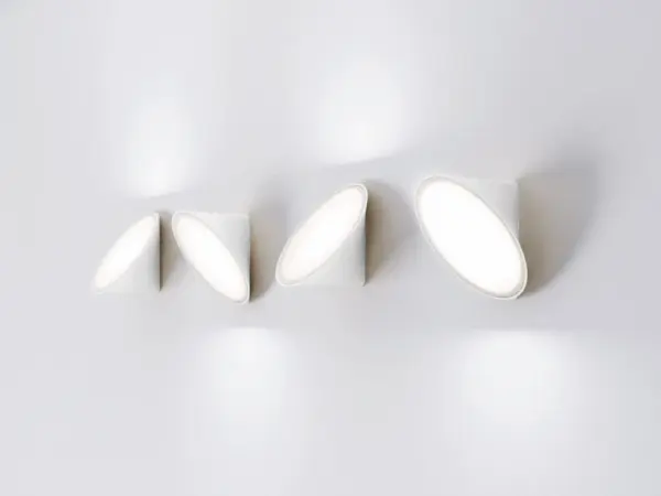 Moderne einflammige LED-Wand-/Deckenleuchte Orchid Axolight