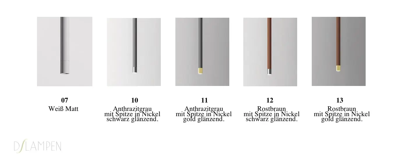 Elegante Led-Hängeleuchte Aufbau-oder Einbauversion Virtus Axo Light – Bild 11