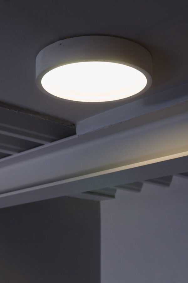Beton-Deckenleuchte-LED Planet