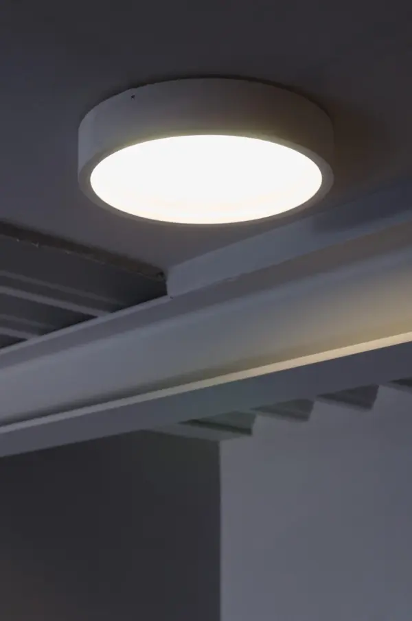 Beton-Deckenleuchte-LED Planet