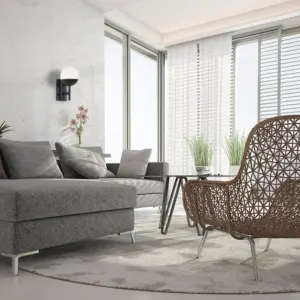 Elegante Wandleuchte Dallas IP44 – Bild 5