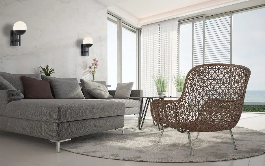 Elegante Wandleuchte Dallas IP44 – Bild 5