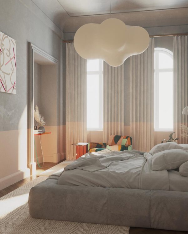 Traumhafte LED-Hängeleuchte Cloudy Axo Light