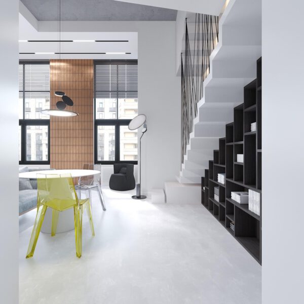 Geometrische LED-Stehleuchte Cut Axo Light