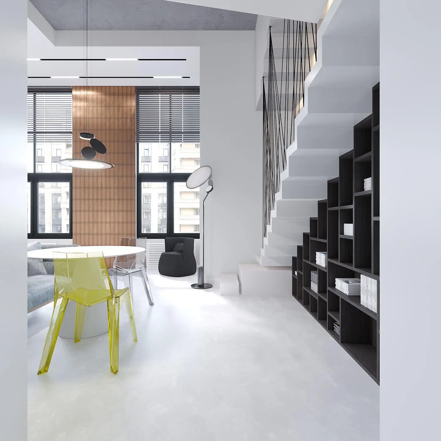 Geometrische LED-Hängeleuchte Cut Axo Light – Bild 3
