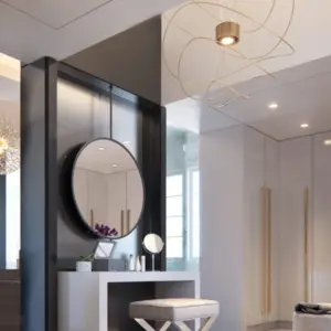 Traumhafte LED-Hängeleuchte Hoops Gold Axo Light – Bild 7