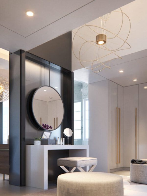 Traumhafte LED-Hängeleuchte Hoops Gold Axo Light