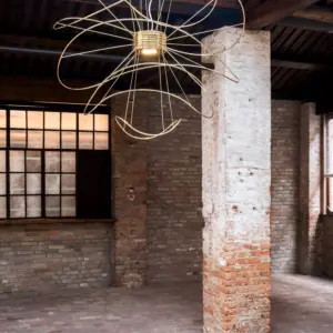 Traumhafte LED-Hängeleuchte Hoops Gold Axo Light – Bild 12