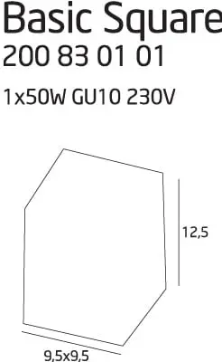 BASIC SQUARE WEISS