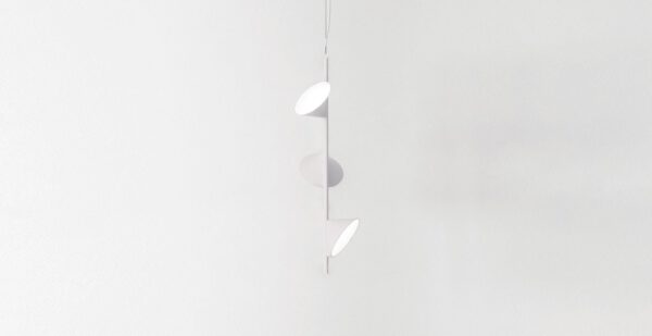 Stilvolle dreiflammige LED-Hängeleuchte Orchid Axo Light