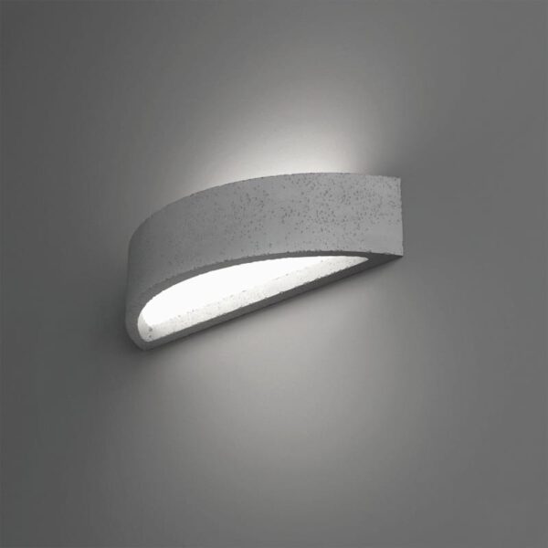 Beton-Wandleuchte Omega 40