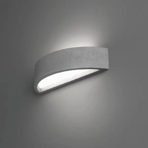 Beton-Wandleuchte Omega 40