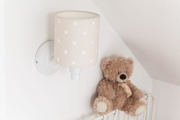 Wandleuchte LOVELY DOTS BEIGE