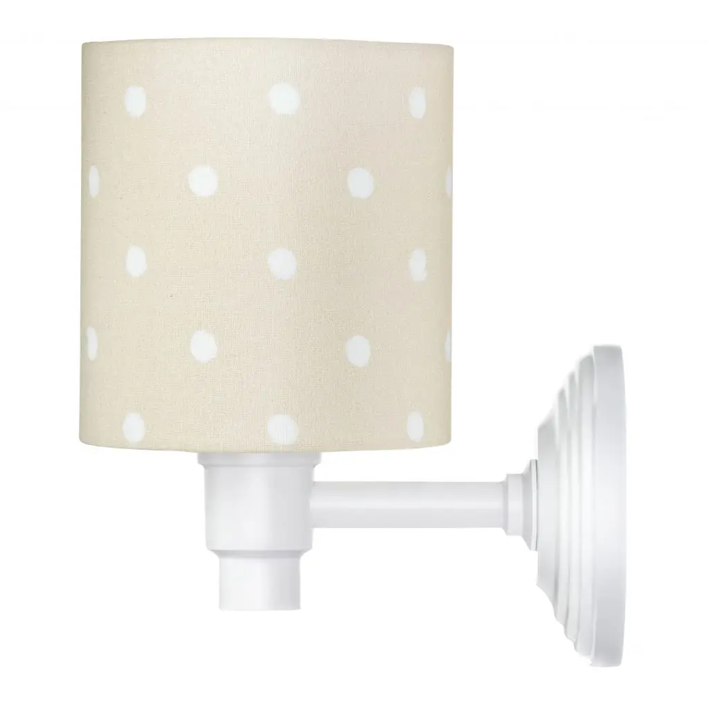Wandleuchte LOVELY DOTS BEIGE – Bild 1