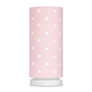 Nachttischlampe LOVELY DOTS PINK