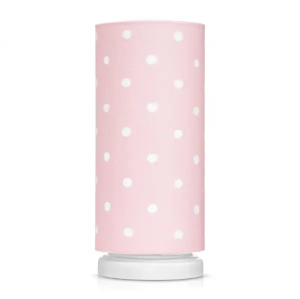Nachttischlampe LOVELY DOTS PINK