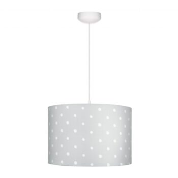 Hängeleuchte LOVELY DOTS GRAU