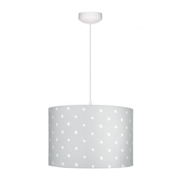 Hängeleuchte LOVELY DOTS GRAU